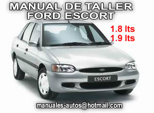 Manual de ford escort 1995 #10